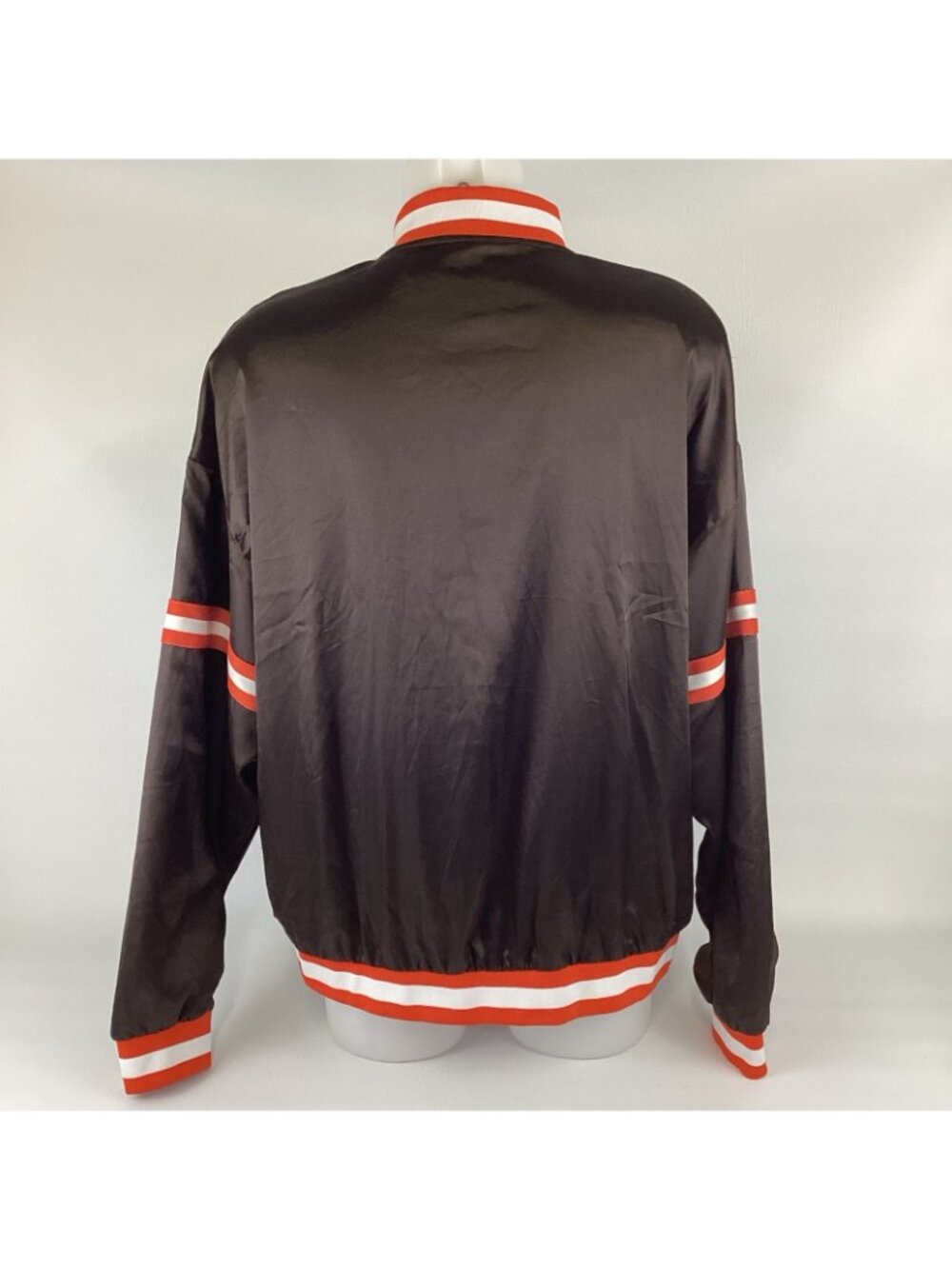 Cleveland Browns Jacket XL Brown Orange Football NFL Season Ticket Holder Gift - Picture 5 of 9